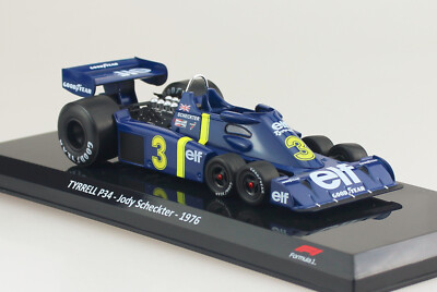 Tyrrell P34 J.Scheckter Formel 1 1976 1:24 Modellauto Premium Collectibles