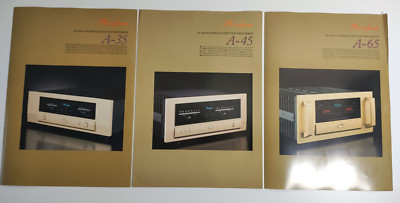 Accuphase Home HiFi  Produkt Katalog A - 35 45 65 Stereo Leistungsverstärker