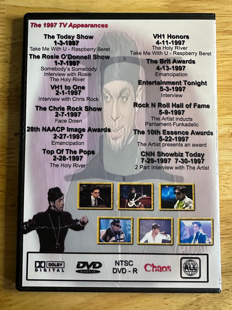 Prince - The Freedom Collection 1997 DVD Live Revolution | eBay