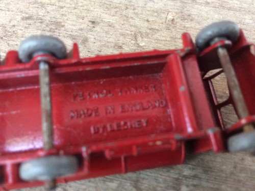 Vintage 1958 Moko Lesney No.11 Petrol Road Tanker Grey Wheels AS IS - Picture 7 of 9