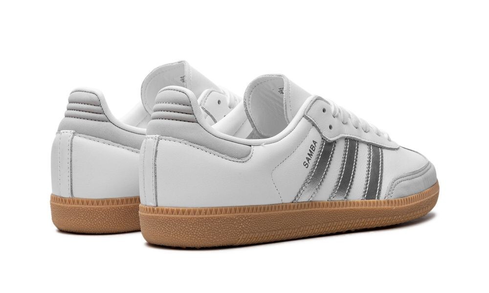 adidas SAMBA OG シルバー　25 UnisexadidasOriginalsSambaOGSh