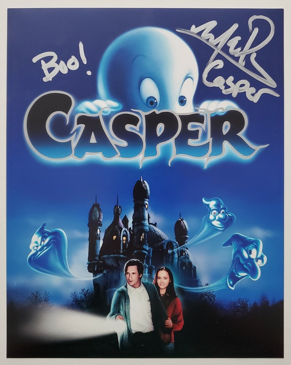 Malachi Pearson Signed Casper 8x10 Photo Voice Actor Inscription