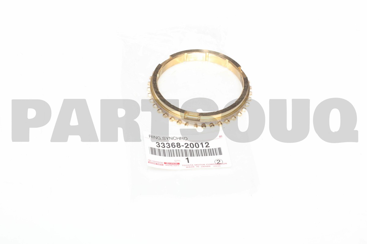 3336820012 Genuine Toyota RING, POWER TAKE-OFF SYNCHR0NIZER 3336820012 Genuine Toyota RING, POWER TAKE-OFF SYNCHR0NIZER