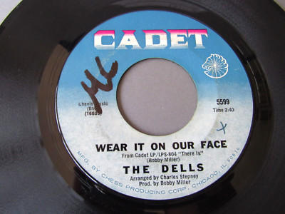 The Dells - Wear It On Our Face/Please Don't Change Me Now Cadet - Northern Soul