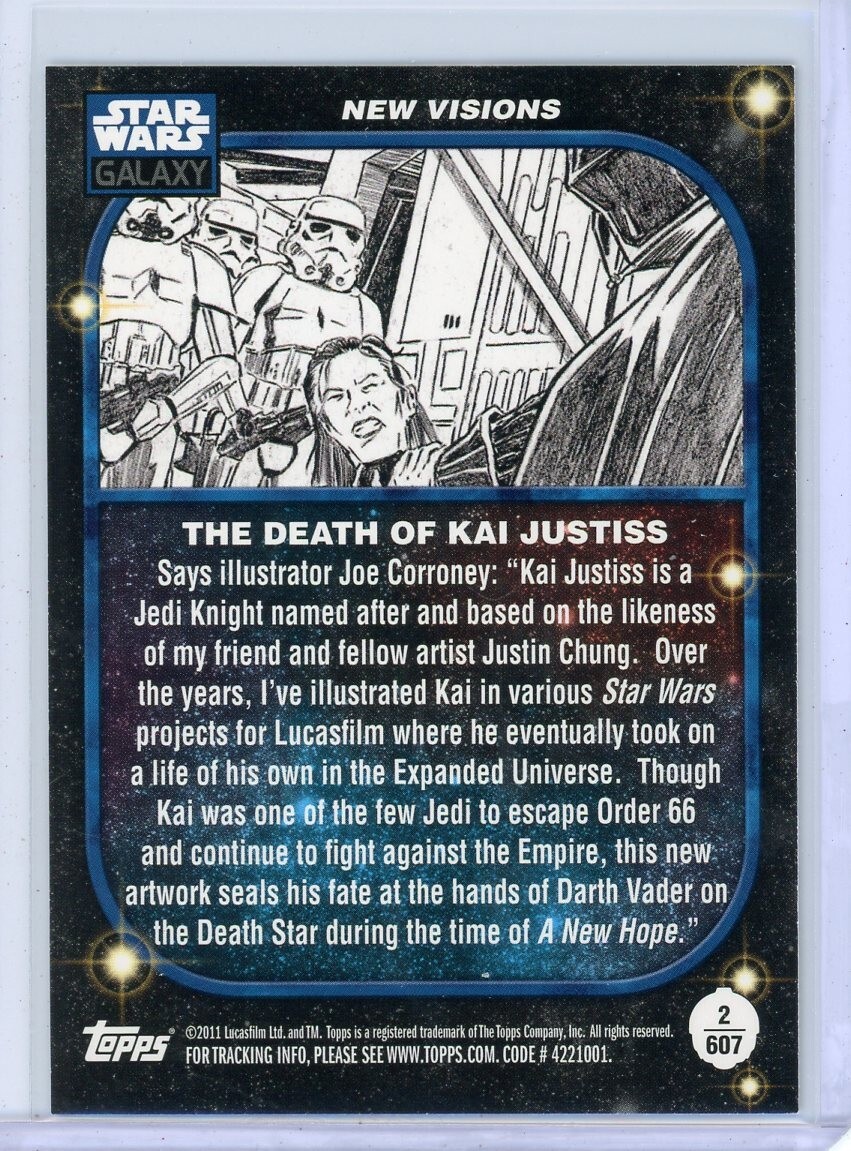 2011 Topps Star Wars Galaxy 6 
