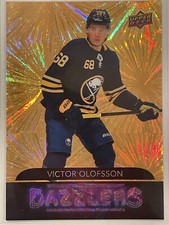 2020-21 Upper Deck Victor Olofsson Dazzlers Orange #DZ-56 Series 2 Hockey