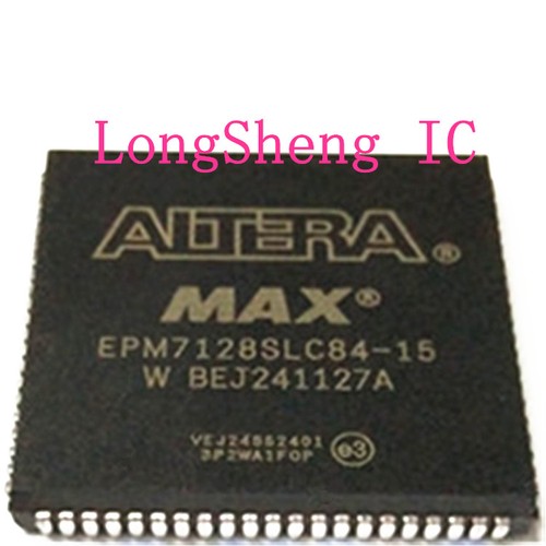 EPM7128 Ersatz IC ALTERA MAX Epm7128Slc84-15, Max7000, Cpld EUR 19,00 - DE EPM7128SLC84-15 CPLD 128MC 15NS 84PLCC MAX IC 5 Stück
