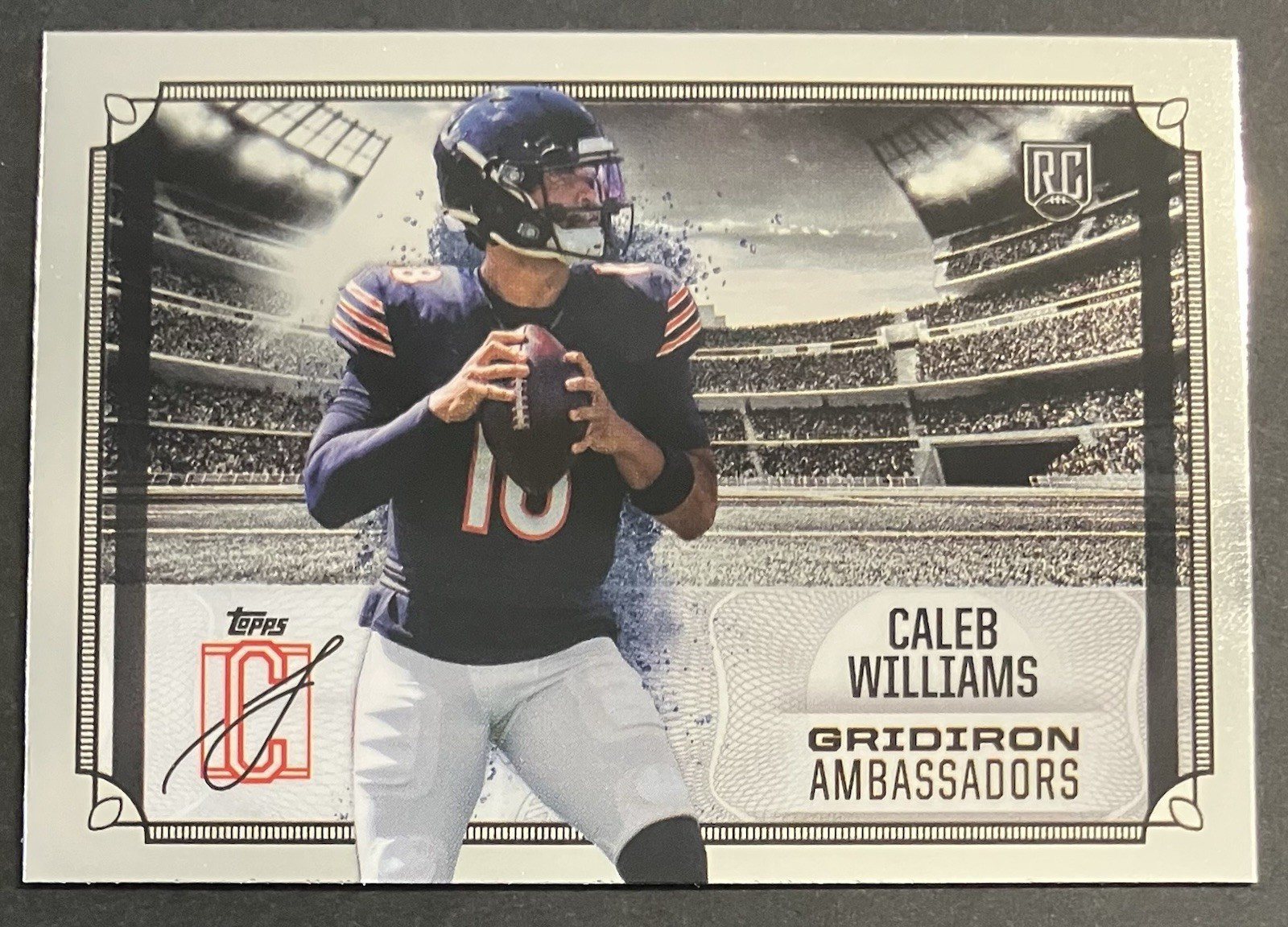 2024 Topps Signature Class Gridiron Ambassadors Caleb Williams #GA-1 Bears