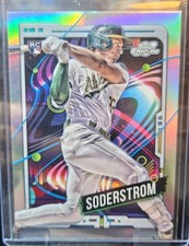 2024 Topps Cosmic Chrome - Tyler Soderstrom #37 Refractor (RC)