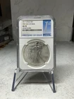2017 .999 Silver American Eagle - NGC MS 70 First Day of Issue