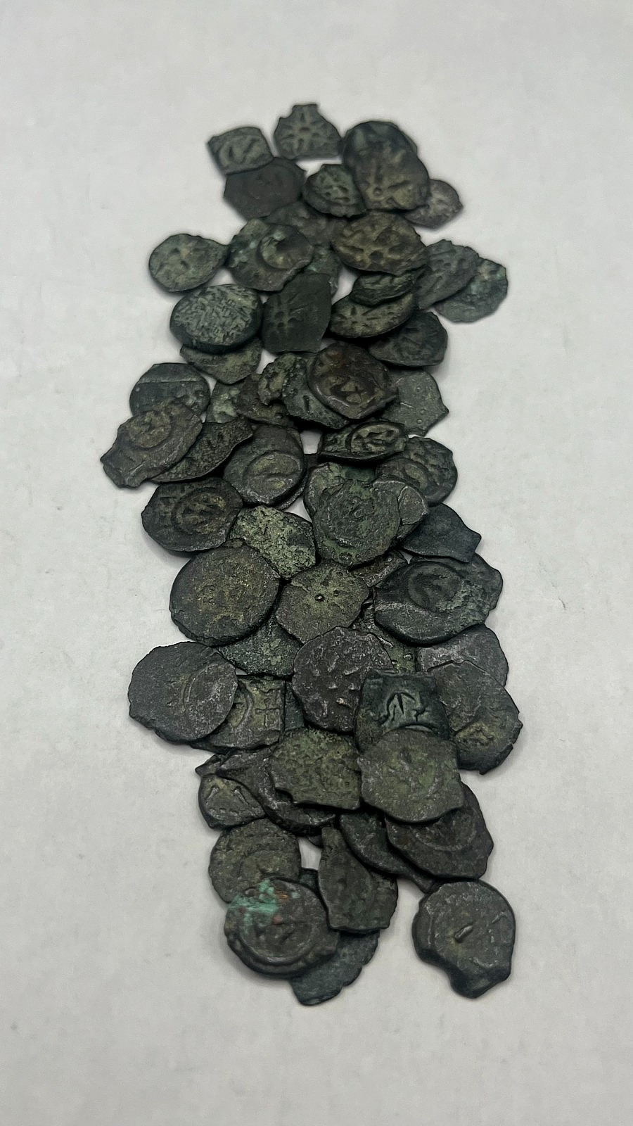 Lot of 70 Ancient Widow’s Mite Coins Biblical Holy Land Bronze