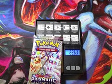 VERY HEAVY! GOD PACK?? SIR??  22.63g Prismatic Evolutions Pokemon Booster