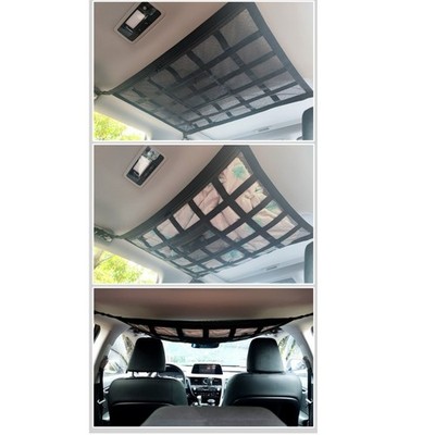 Auto Decken Organizer Netz mit verstärkten Gurten geeignet für mehrere Fahrzeu