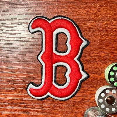 Boston Red Sox Patch MLB Baseball BoSox 3D Puffer Embroidered Iron On 2.75x2''