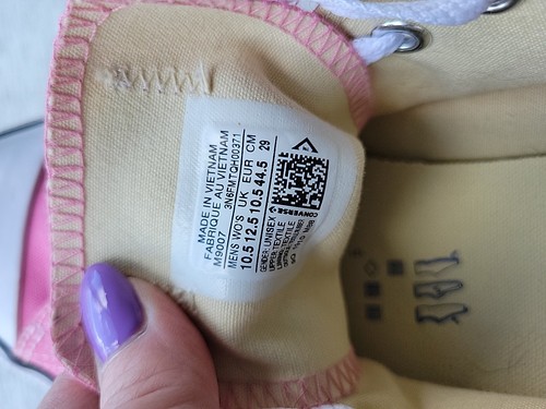 CONVERSE Chuck Taylor All-Star OX Low Top PINK Canvas Mens 12.5 Womens 10.5 - Picture 7 of 15