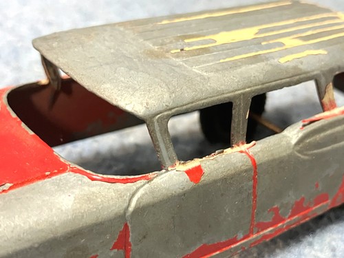TootsieToy 1959 Die Cast Ford Country Sedan LONG RED CAR station wagon - Picture 13 of 24