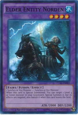 Elder Entity Norden - CT12-EN003 - Super Rare - Limited Edition - Near Mint