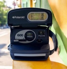 Vintage Polaroid 600 Instant Film Camera with Film