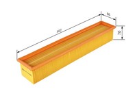 NEU - Bosch 1457433522 Luftfilter FüR MERCEDES-BENZ