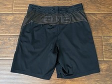 Nike Elite Dri-Fit Liftoff Mens Gym Basketball Mesh Shorts Drawstring Pockets S