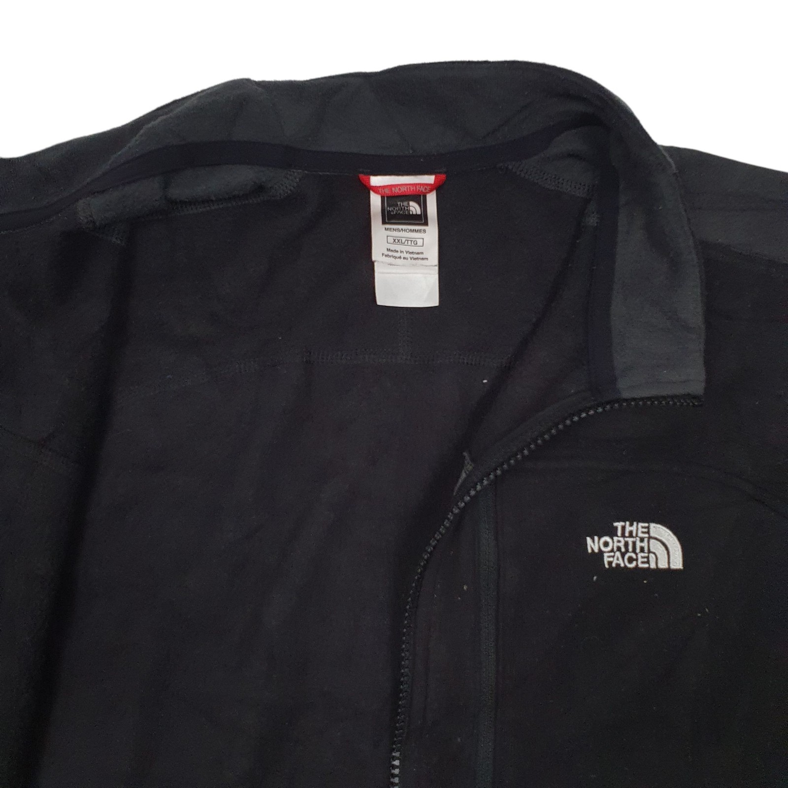 THE NORTH FACE Full Zip Polyester Fleece Jumper Mens XXL image 3