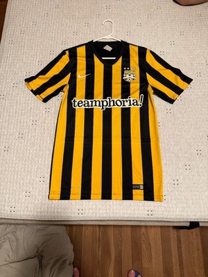Charleston Battery Nike soccer jersey yellow black USA USL Championship