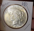 PEACE SILVER DOLLAR 1922 GEM BU BLAZER 90% SILVER DOLLAR