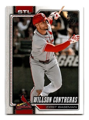 Willson Contreras 2026 Topps #180 St. Louis Cardinals Centered Gem Mint