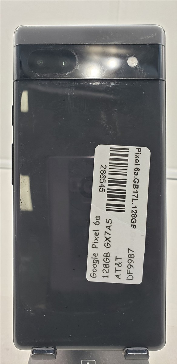 Google Pixel 6a - 128 GB - Charcoal (AT&T) for sale online