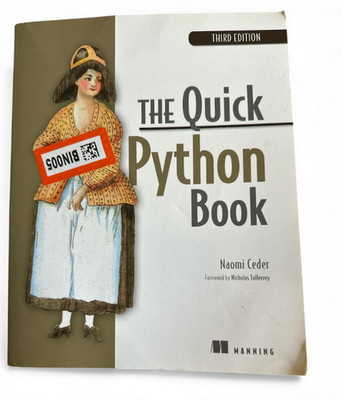 The Quick Python Book   Third Edition by Naomi Ceder