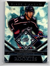 2023-24 Upper Deck Black Diamond Rookie Gems Relics Adam Fantilli Rookie 26/99