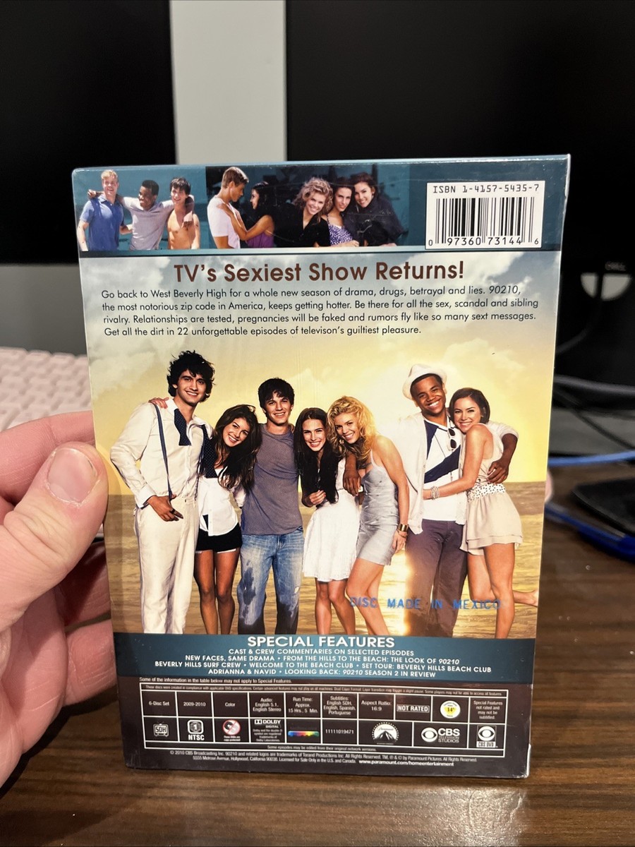 90210: The Second Season (DVD, 2010, 6-Disc Set) for sale online