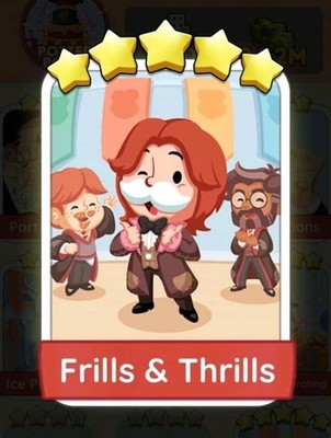 Frills & Thrills  - Harry Potter  Album  Sticker (Card) 5 Star  Set Number 15