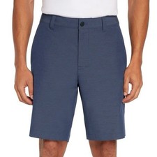 Banana Republic Men's Comfort Flat Front Short, SIZE 34 COLOR BLUE