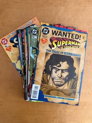Superman 1996 triangles 1 to 25 set DC Comics