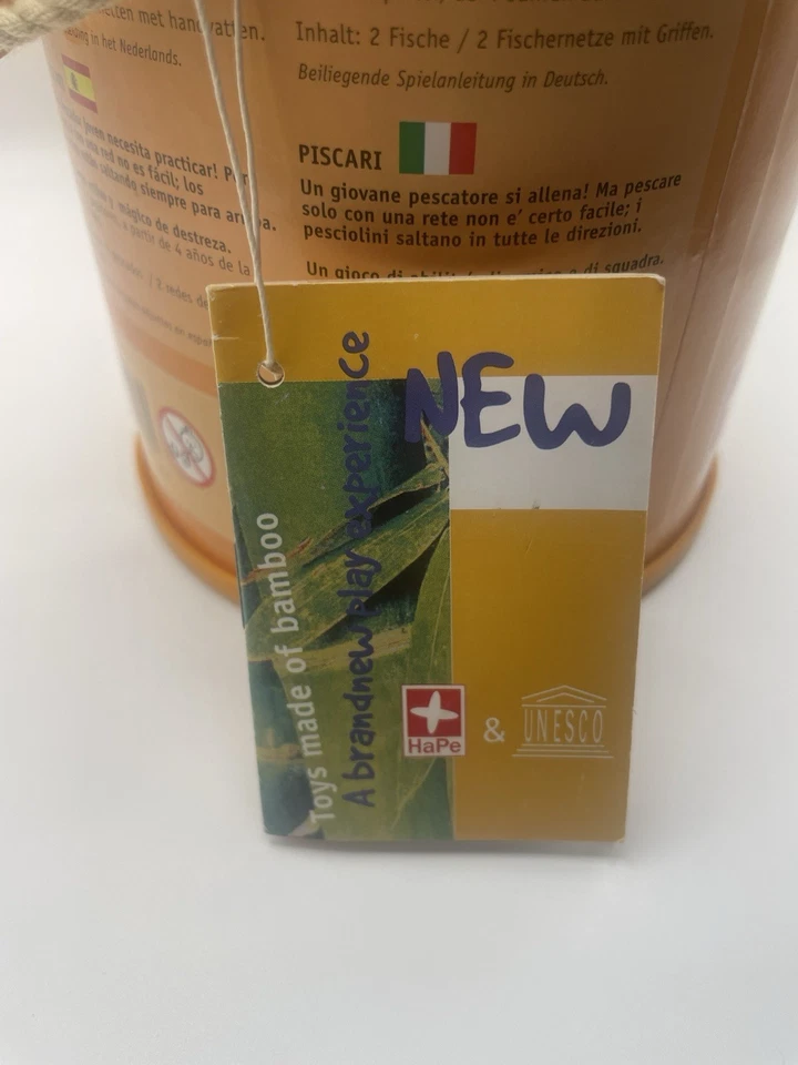 Hape Pascari Natural Wood  Bamboo Game Playset Educational Toy Eco Friendly - Image 2 of 3