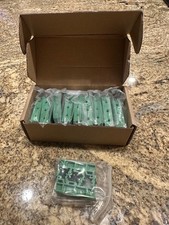 10 Sets PCB DIN Rail Mounting Circuit Board Mounting Bracket Holder Carrier Clip