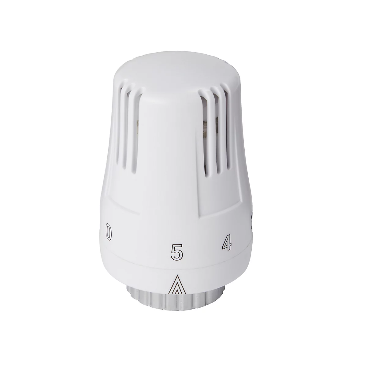 FLOMASTA MAND1_2223 WHITE THERMOSTATIC RADIATOR VALVE AND LOCKSHIELD BNIB