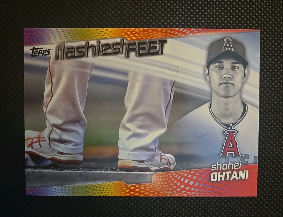2022 Topps Series 1 - Flashiest Feet Shohei Ohtani #FF-14