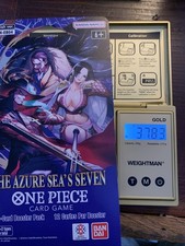 One Piece OP-14 The Azure Sea’s Seven Sleeved Booster Pack - Heavy - 37.83g ~