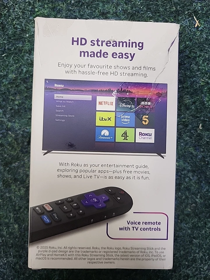 Roku® Streaming Stick™ 2025 – HD Roku Streaming Device for TV with Voice - Image 2 of 2