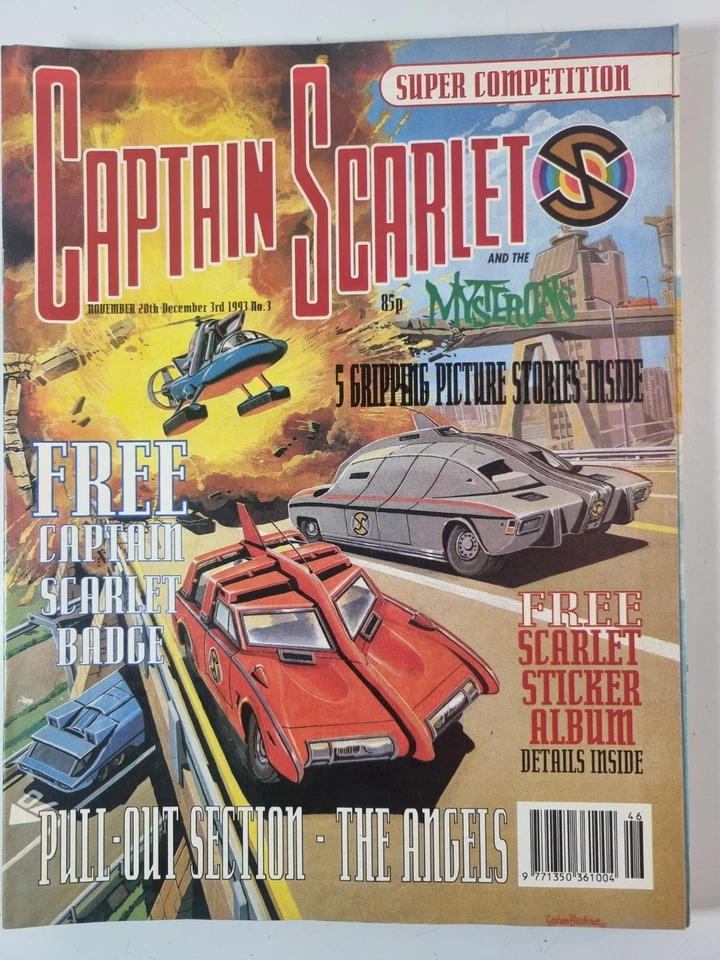 Captain Scarlet & The Mysterons Comic Lot — Full Run Issues 1–14 (1993–1994) - Image 4 of 4