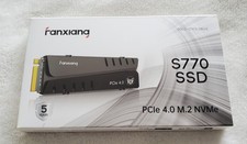 Fanxiang 4TB SSD - S770 w/ Heatsink M.2 NVMe Internal Solid State Drive PCIe 4.0