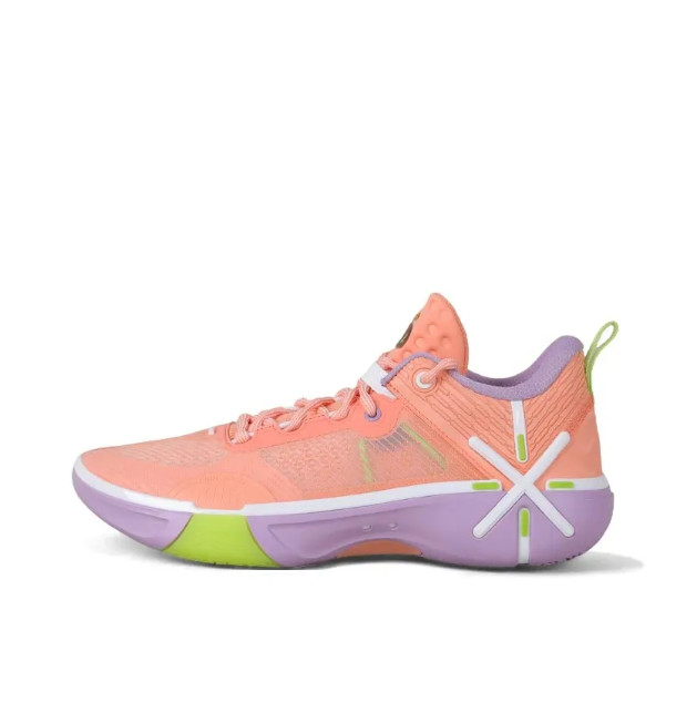 Li Ning Wade Low-Top Pink Men's Basketball Shoes ABPV021-12