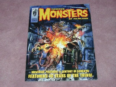 FAMOUS MONSTERS # 263, The Thing cover