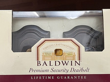 Baldwin Estate 8237.112 Low Profile BethPage Single Cylinder Deadbolt in Venetia