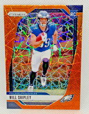 Will Shipley 2024 Panini Prizm Orange Laser Prism Insert Card #397