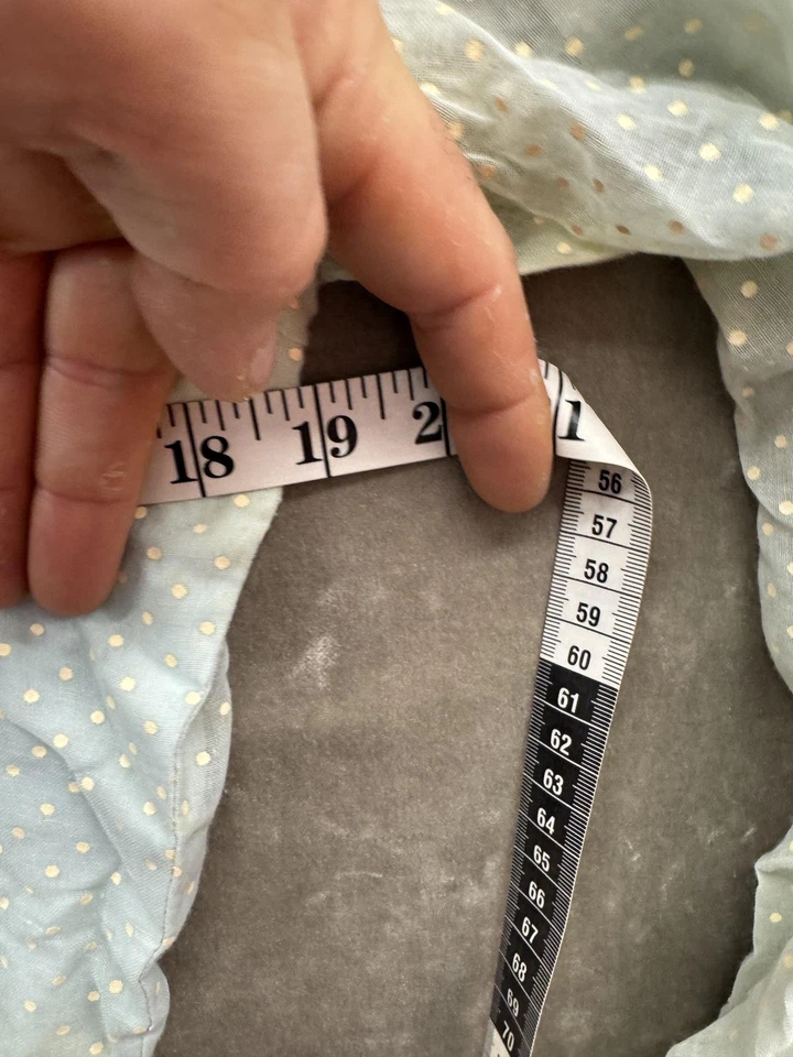 Vestido Vintage Lunares Mujer Talla 16 Transparente Manga Larga Años 70 Retro Boho Maxi Foto 4 de 4