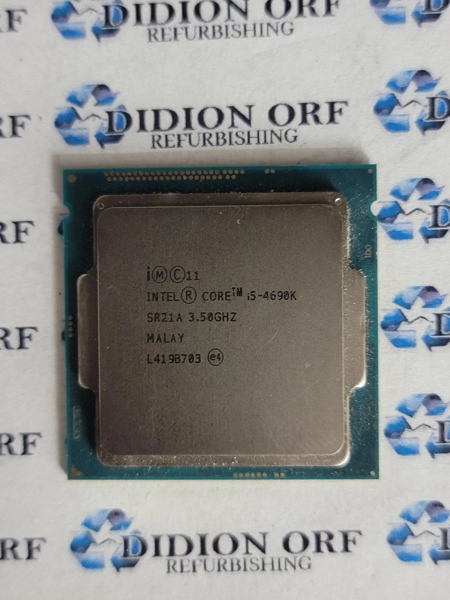 Intel Computer Processors Intel Core i5-4690K Processor Model for
