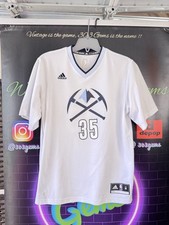 Authentic adidas Denver Nuggets #35 Kenneth Faried Sleeved 2015 Pride NBA Jersey